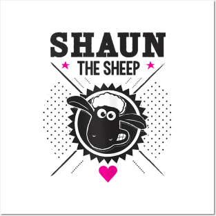 Vintage Shaun Cartoon TV Series The Sheep Posters and Art